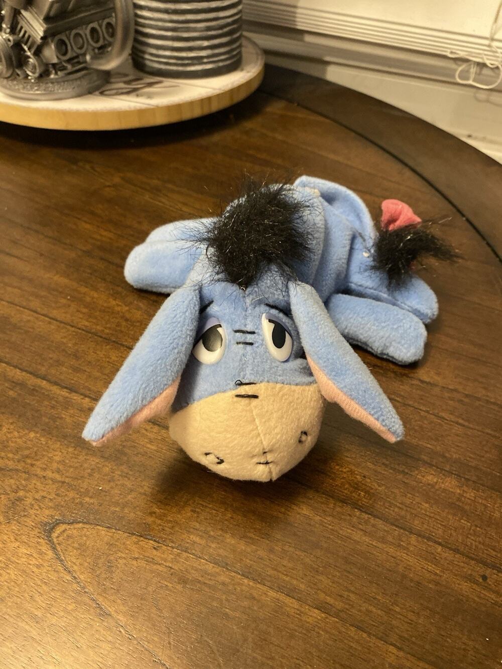 Disney Eeyore Bean Bag Plush Beanbag Friend 8" Mattel Stuffed Animal